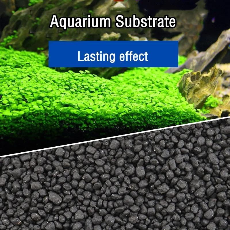 Aquarium Sand White - 500g Aquarium Planted Soil Substrate Fertilizer