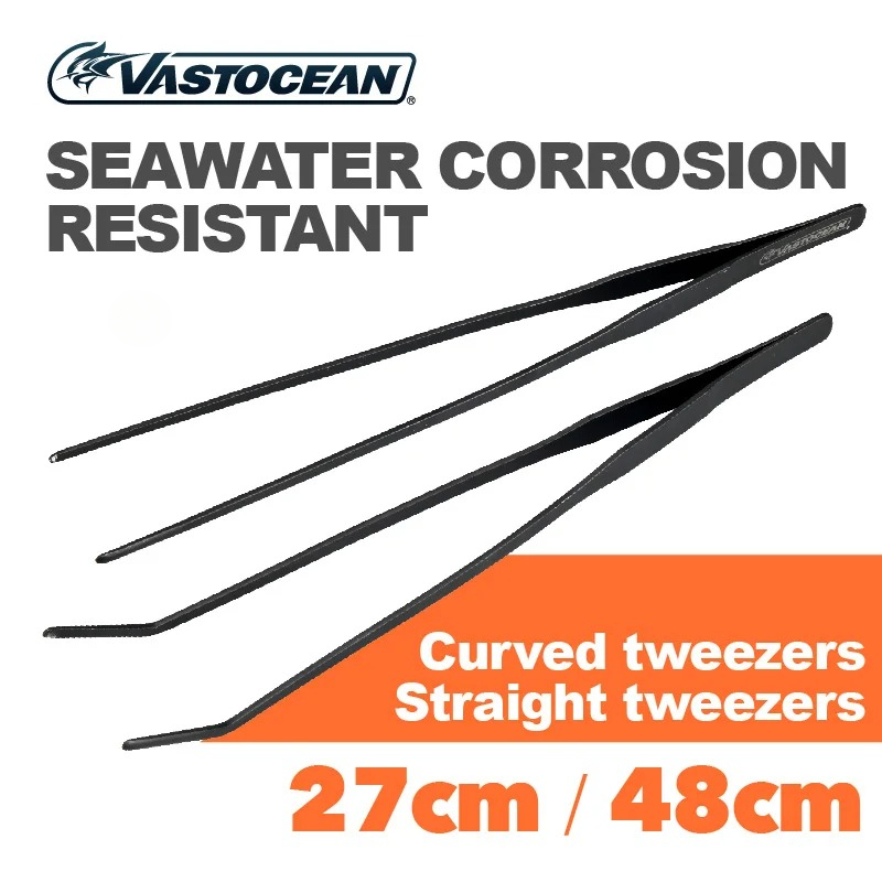 Planted Clip Tweezers - VASTOCEAN 27CM 48CM Extended Multi-purpose Anti-Sea