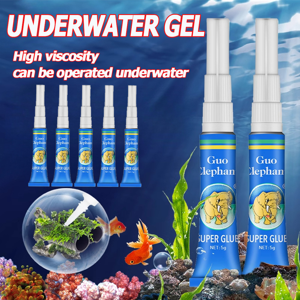 Aquarium Plant Glue Gel - 3/5/10Pcs Fish Tank Landscaping Moss Glue