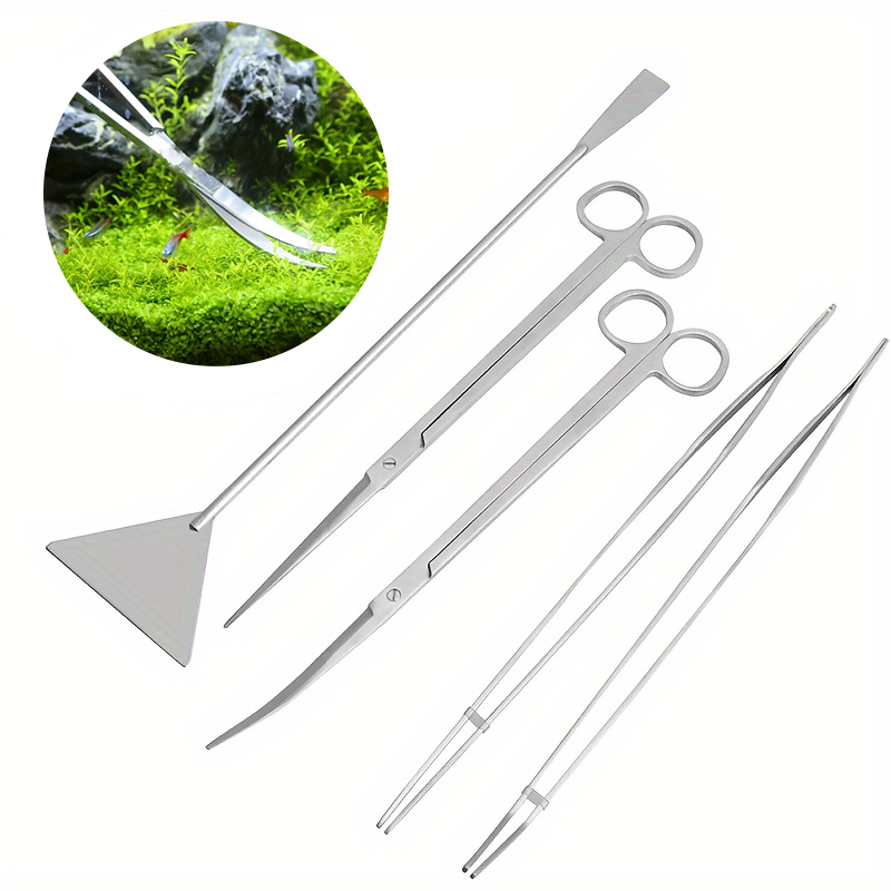 Planted Clip Tweezers - New Aquatic Plant Trimming Tool Set