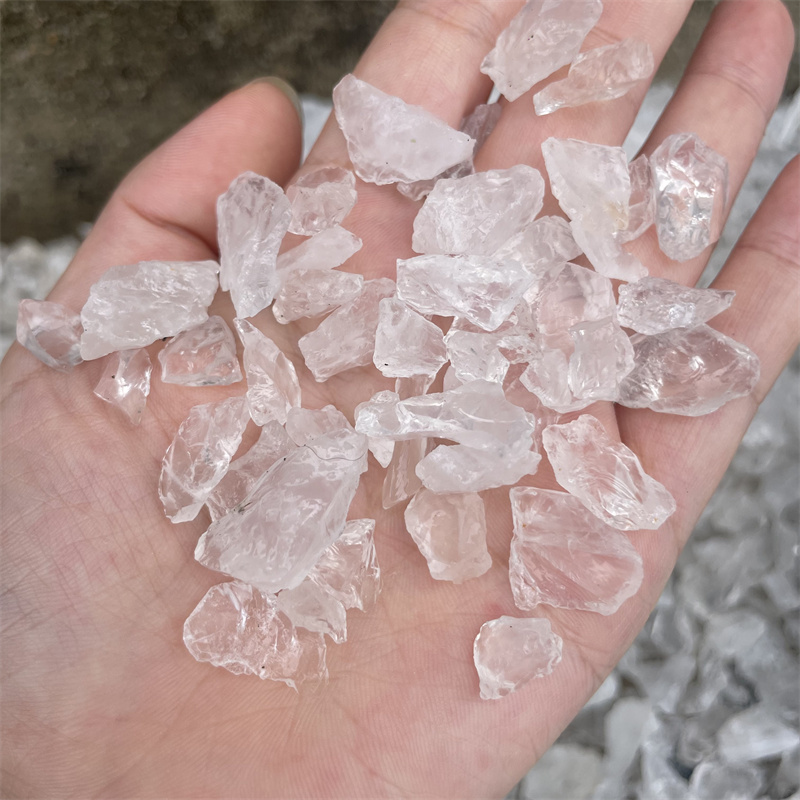 Aquarium Sand White - Natural Clear Quartz Stone Crystal White