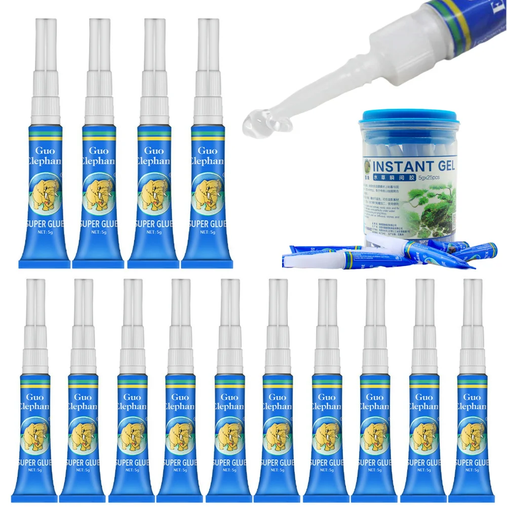 Aquarium Plant Glue Gel - Aquatic Plants Driftwood Underwater Gel Landscaping