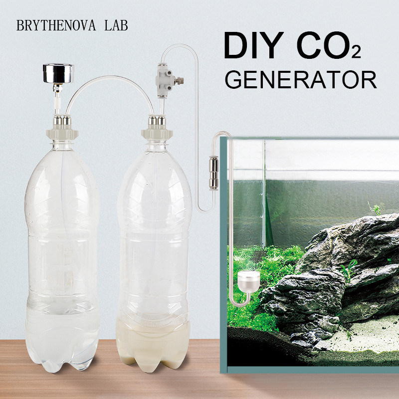 CO2 Generator Aquarium Planted - Planted Aquarium Co2 Kit ulasan dan harga