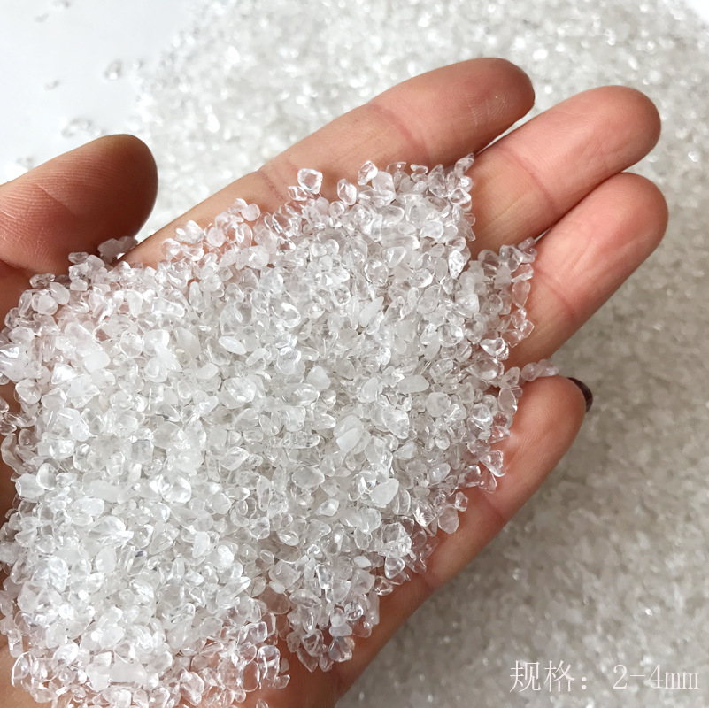 100g/pack Natural White Quartz - Aquarium Sand White ulasan dan harga
