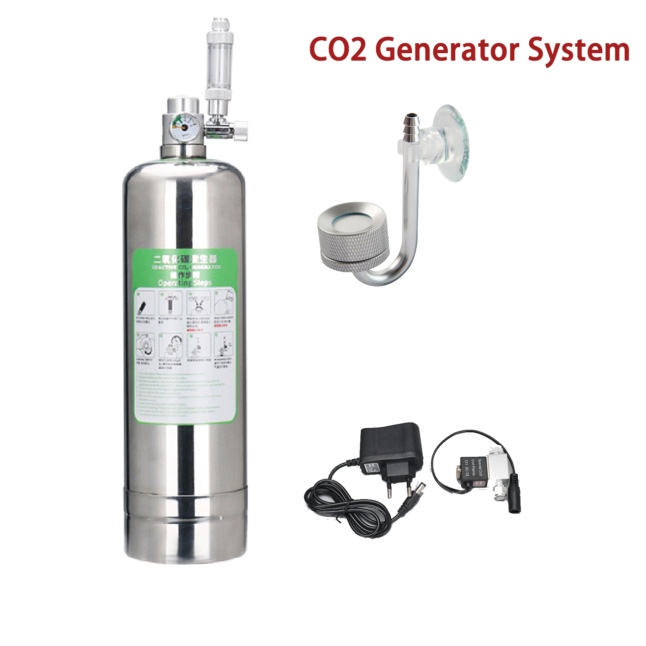 Aquarium CO2 Generator system  - Planted Aquarium Co2 Kit ulasan dan harga
