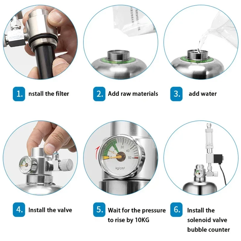 Aquarium CO2 Generator system  - Planted Aquarium Co2 Kit ulasan dan harga