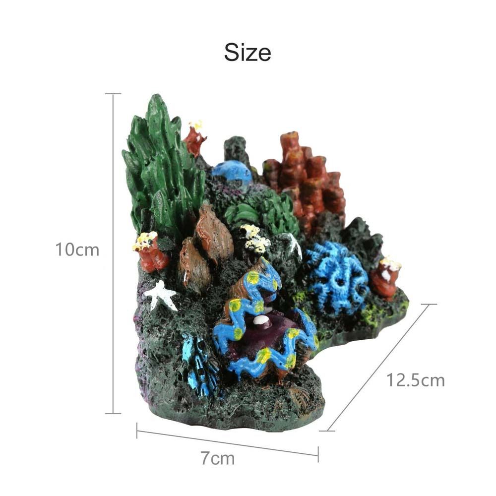 Fish Tank Ornament Simulated C - Aquarium Planted Background ulasan dan harga