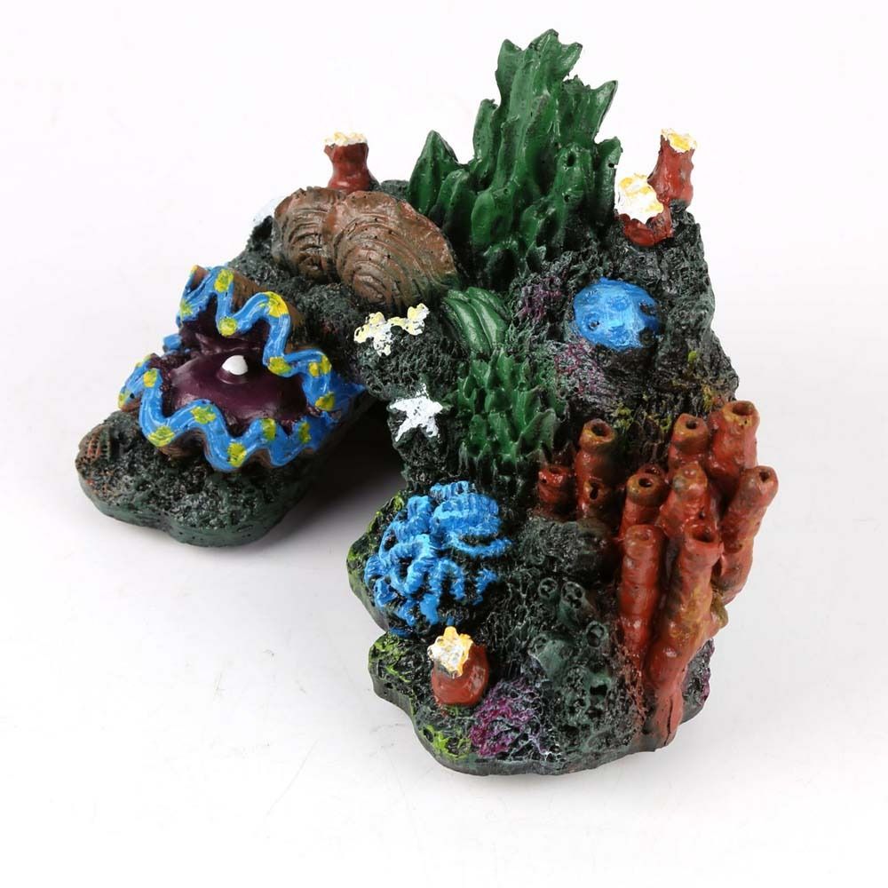 Fish Tank Ornament Simulated C - Aquarium Planted Background ulasan dan harga