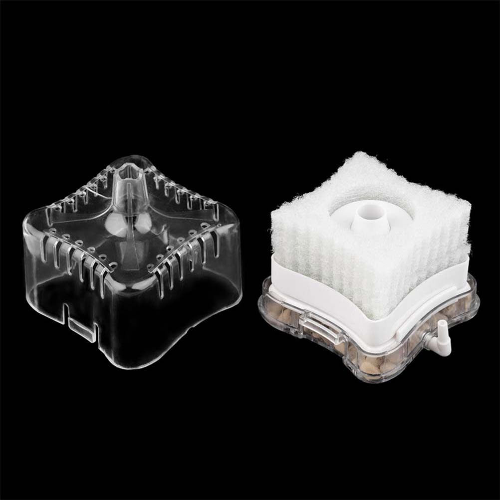 Aquarium Mini Fish Tank Filter - Aquarium Sand White ulasan dan harga