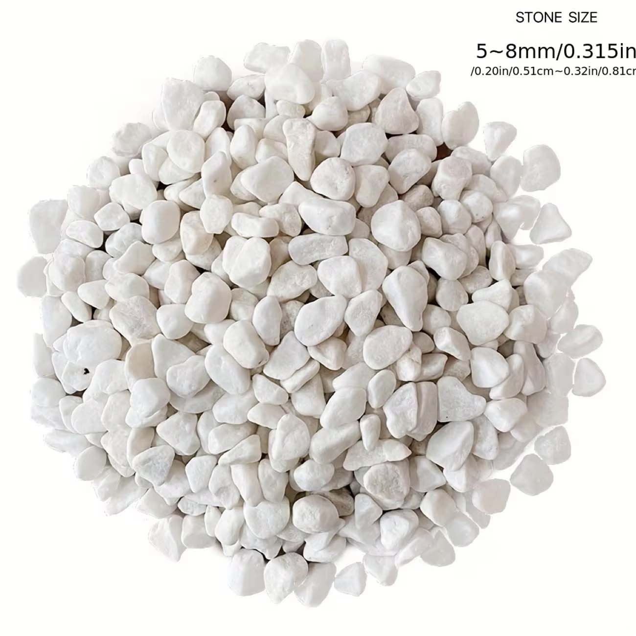 White Decorative Stones 100/20 - Aquarium Sand White ulasan dan harga