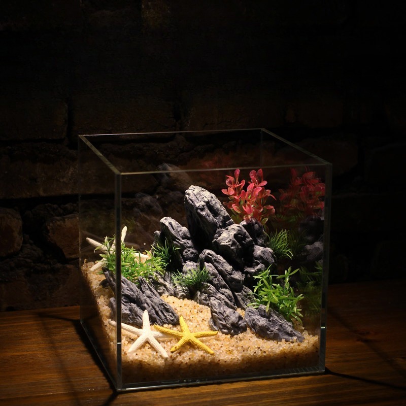 Aquarium Decor Simulation Ston - Aquarium Planted Background ulasan dan harga
