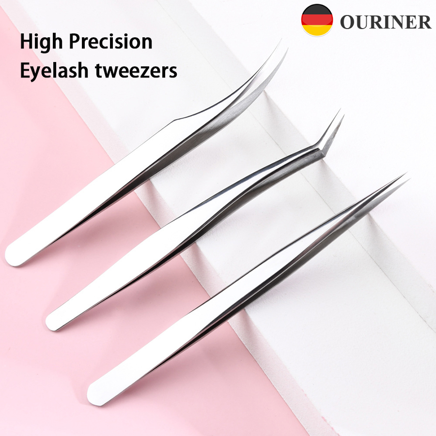 Stainless Steel Eyelash Tweeze - Planted Clip Tweezers ulasan dan harga