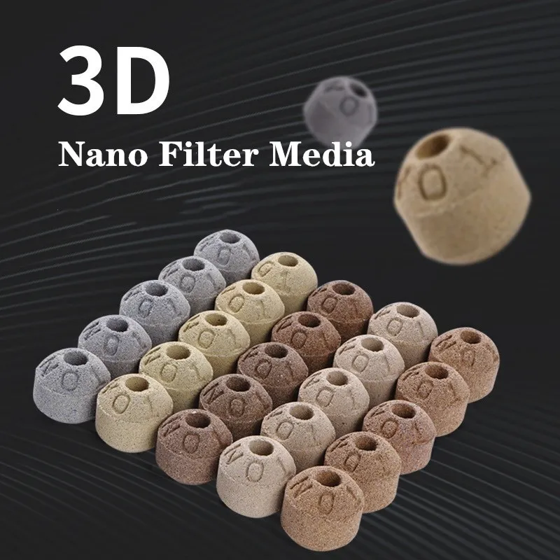 10/20pcs Aquarium Ceramic Filt - Planted Aquarium Media ulasan dan harga