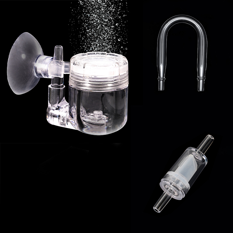 Transparent Acrylic Aquarium C - Planted Aquarium Co2 Kit ulasan dan harga