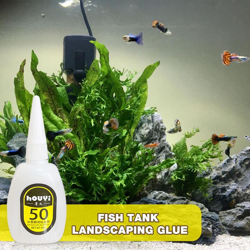 50/100g Fish Tank Landscaping  - Aquarium Plant Glue Gel ulasan dan harga