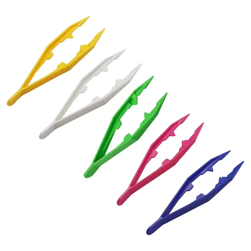 1PC  Plastic Clip Children DIY - Planted Clip Tweezers ulasan dan harga