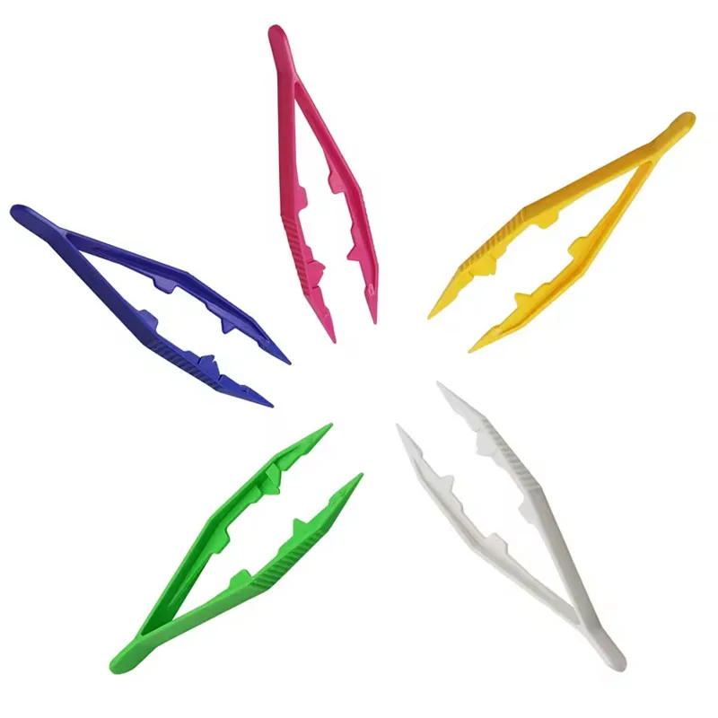 1PC  Plastic Clip Children DIY - Planted Clip Tweezers ulasan dan harga