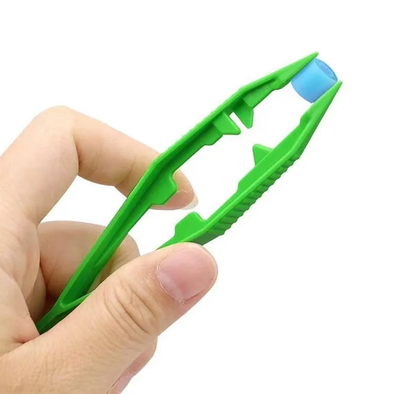 1PC  Plastic Clip Children DIY - Planted Clip Tweezers ulasan dan harga