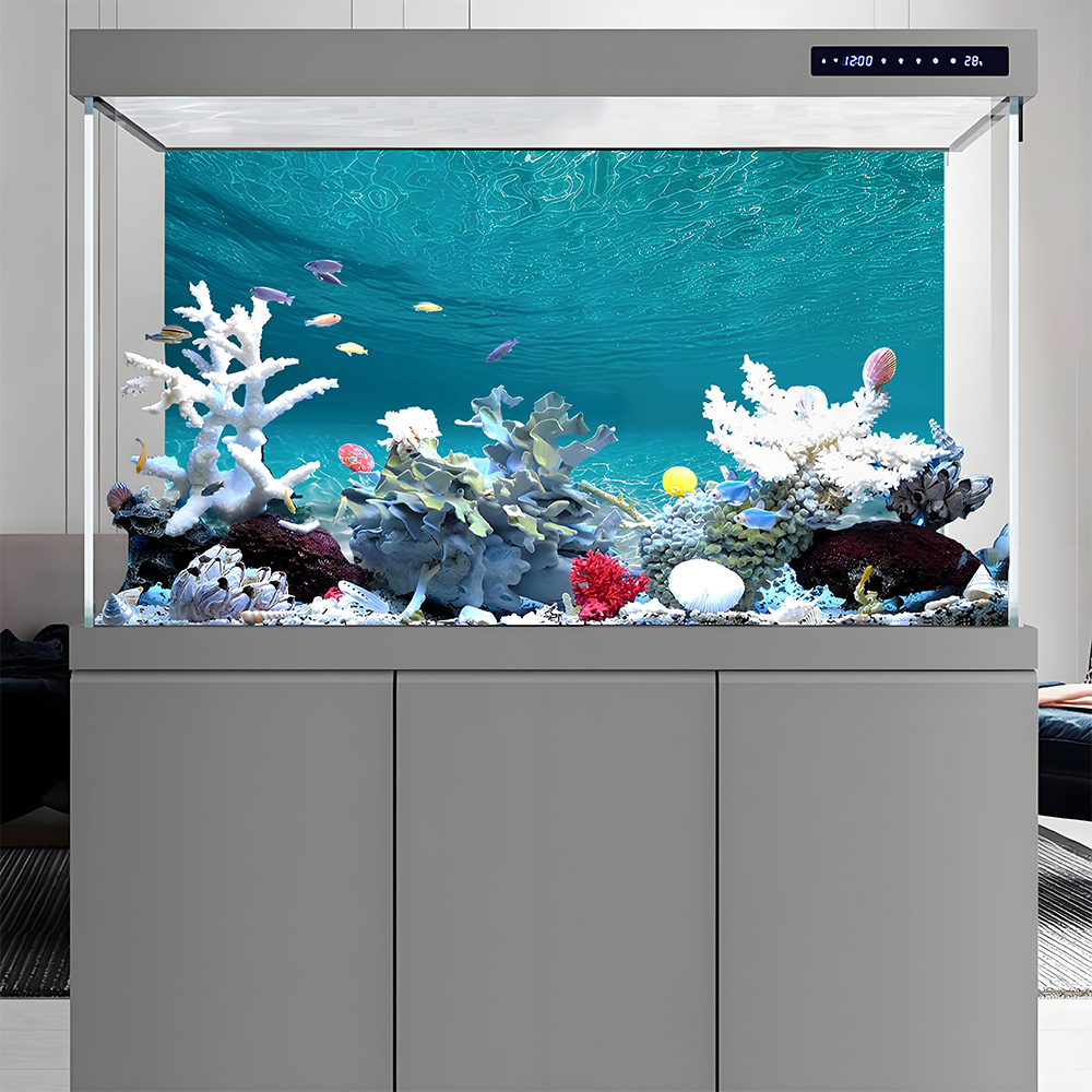 Sunshine white sand，Fish tank  - Aquarium Sand White ulasan dan harga