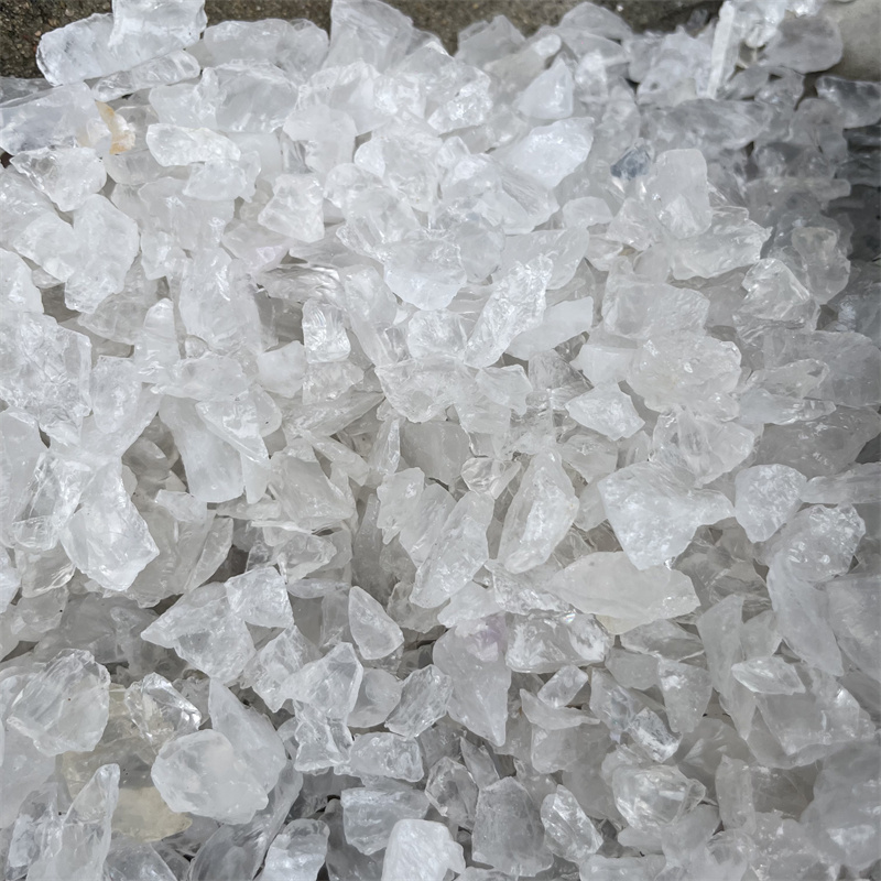 Natural Clear Quartz Stone Cry - Aquarium Sand White ulasan dan harga