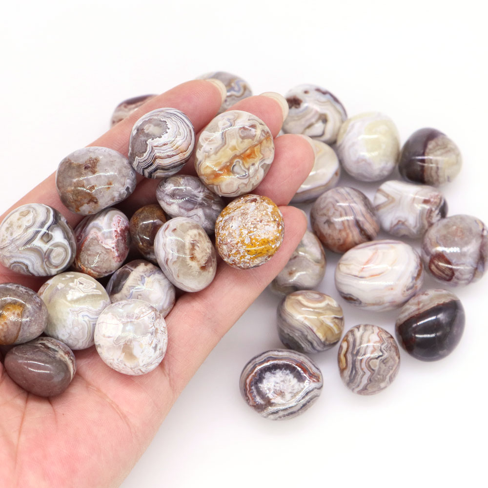 Natural Red White Crazy Agate  - Aquarium Sand White ulasan dan harga