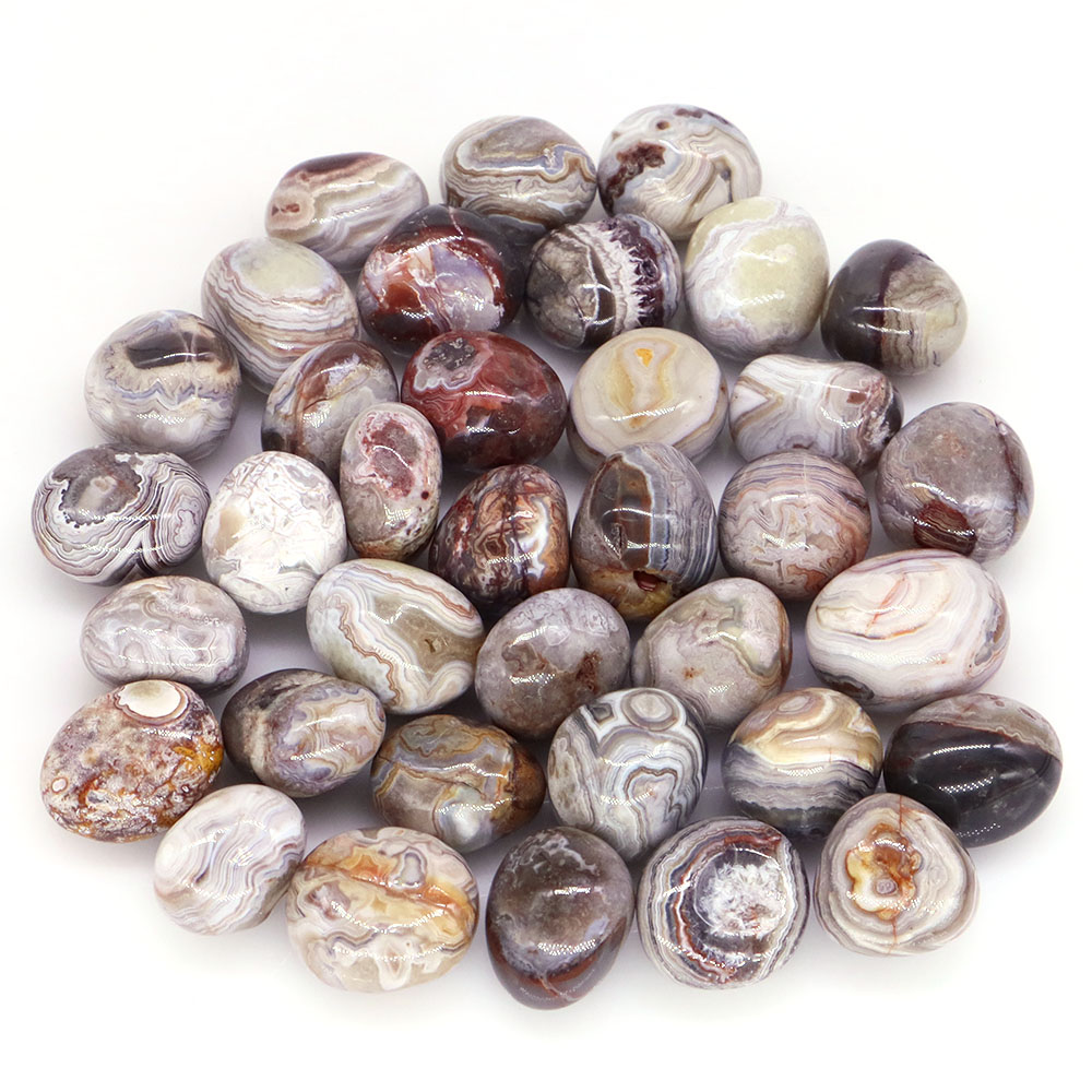 Natural Red White Crazy Agate  - Aquarium Sand White ulasan dan harga