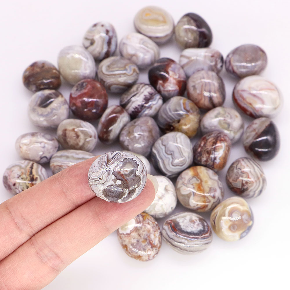 Natural Red White Crazy Agate  - Aquarium Sand White ulasan dan harga
