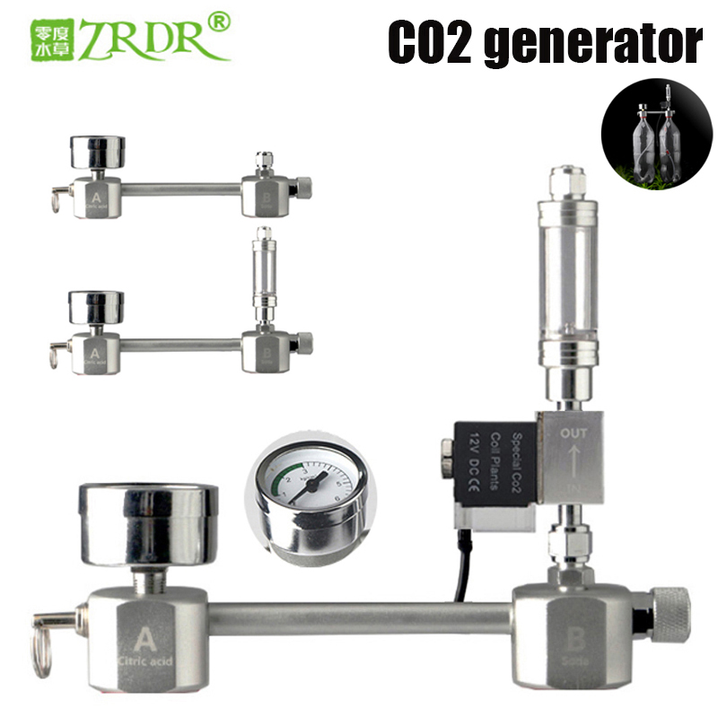 Aquarium CO2 Regulator System  - Planted Aquarium Co2 Kit ulasan dan harga