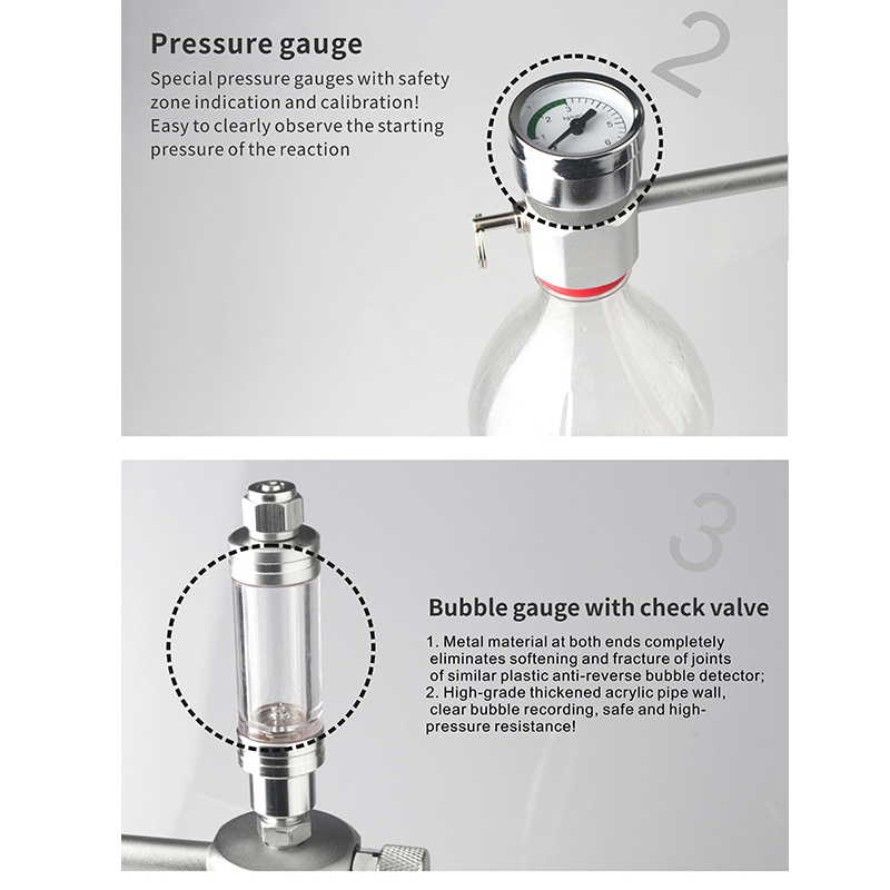 Aquarium CO2 Regulator System  - Planted Aquarium Co2 Kit ulasan dan harga
