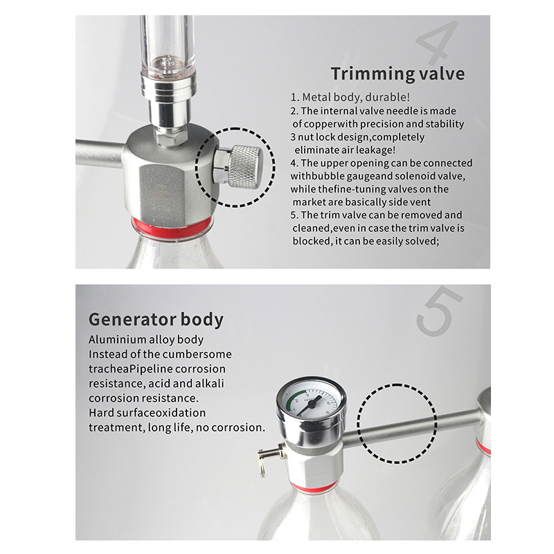 Aquarium CO2 Regulator System  - Planted Aquarium Co2 Kit ulasan dan harga