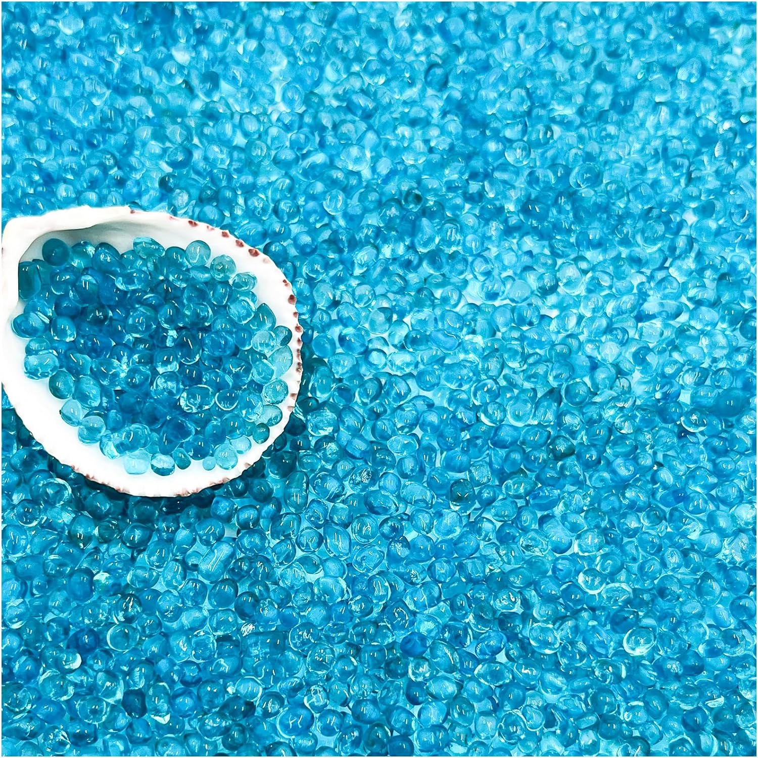 500g Aquarium Decoration Stone - Aquarium Sand White ulasan dan harga