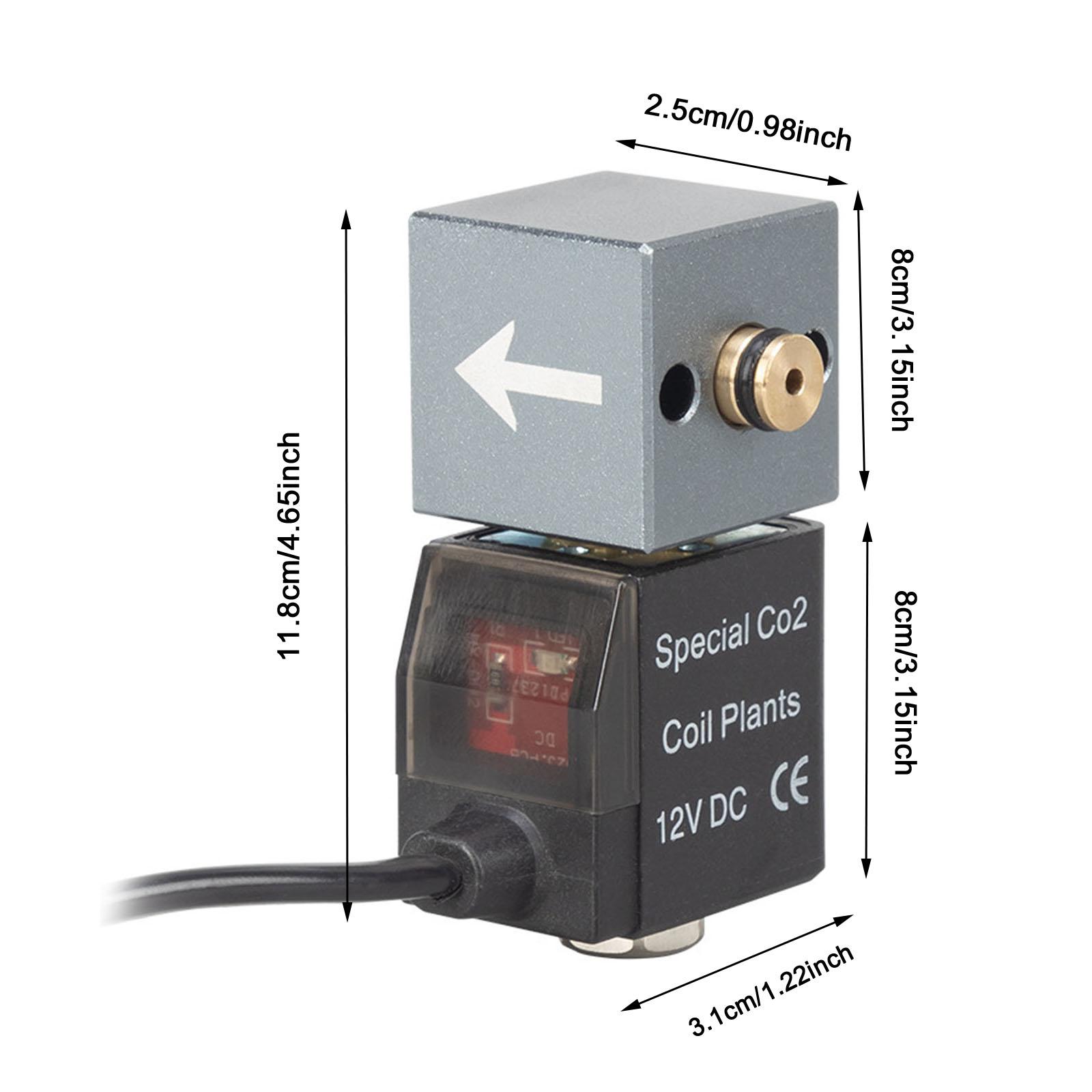Aquarium CO2 Solenoid Kit Alum - Planted Aquarium Co2 Kit ulasan dan harga