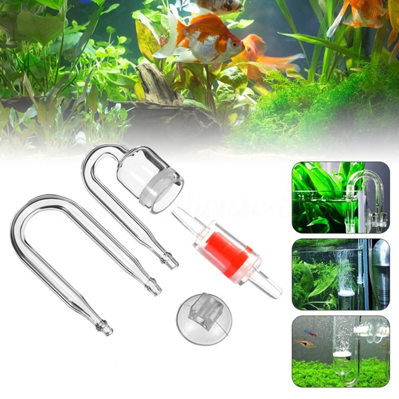4pcs Set DIY CO2 Diffuser For  - Planted Aquarium Co2 Kit ulasan dan harga