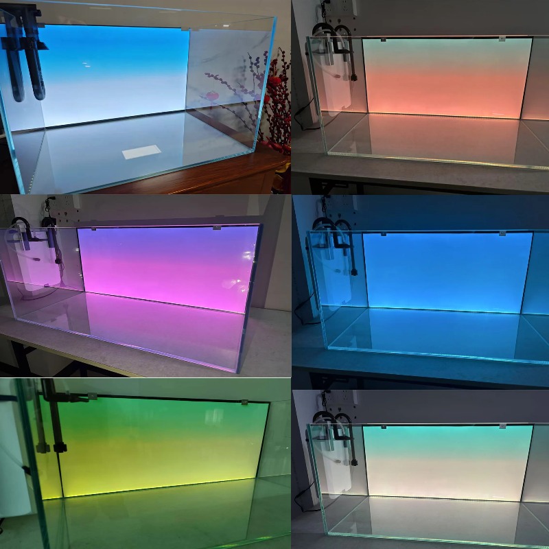 Fish tank background light boa - Aquarium Planted Background ulasan dan harga