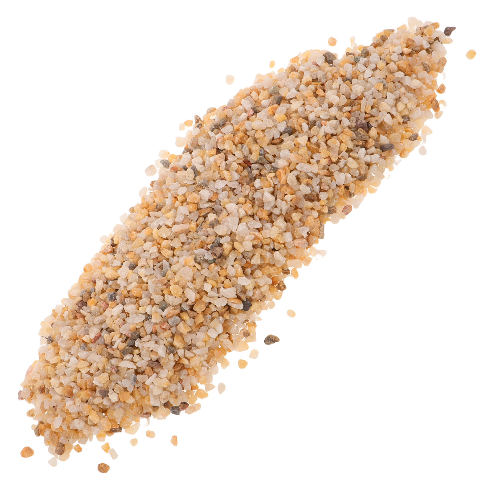 Mini Decorative Gravel Stones  - Aquarium Sand White ulasan dan harga